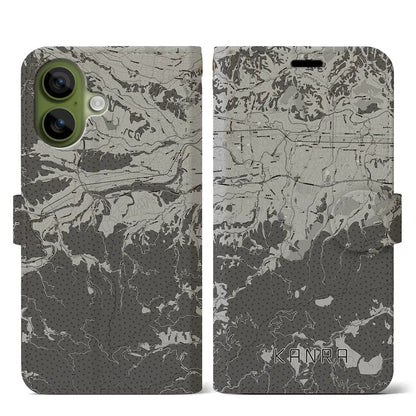 【甘楽（群馬県）】地図柄iPhoneケース（手帳タイプ）