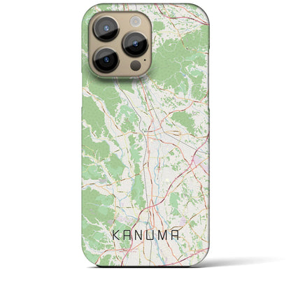 【鹿沼（栃木県）】地図柄iPhoneケース（バックカバータイプ）