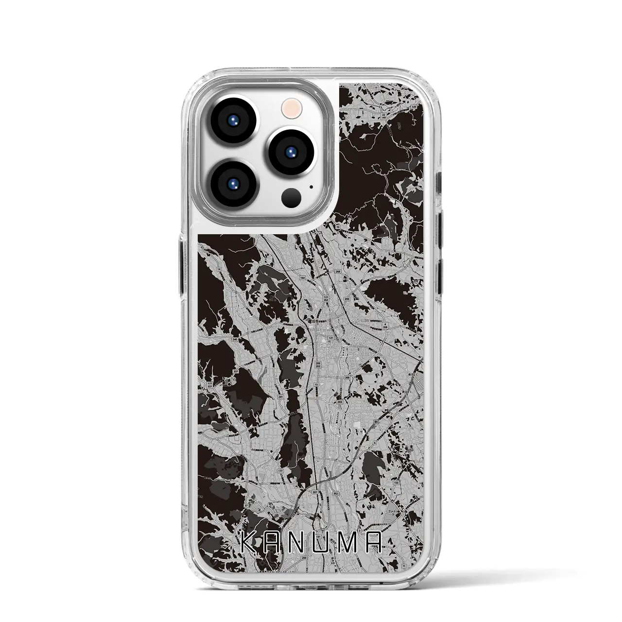 【鹿沼（栃木県）】地図柄iPhoneケース（MagSafeタイプ）