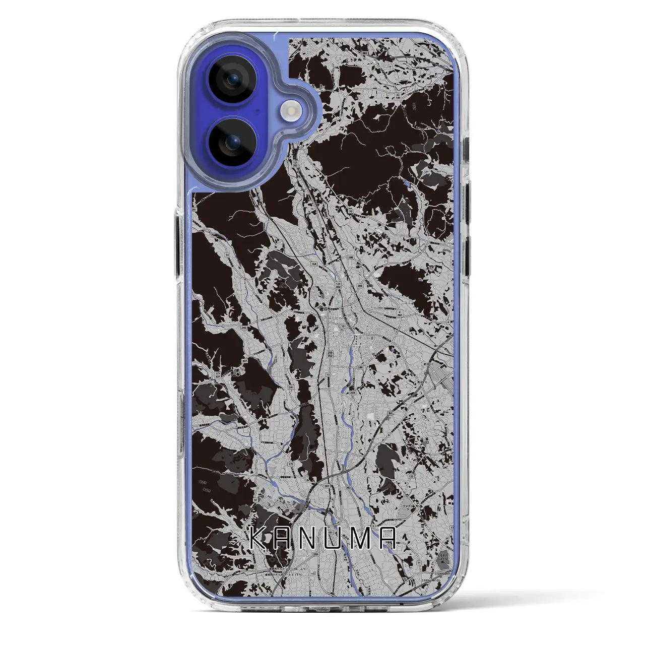 【鹿沼（栃木県）】地図柄iPhoneケース（MagSafeタイプ）