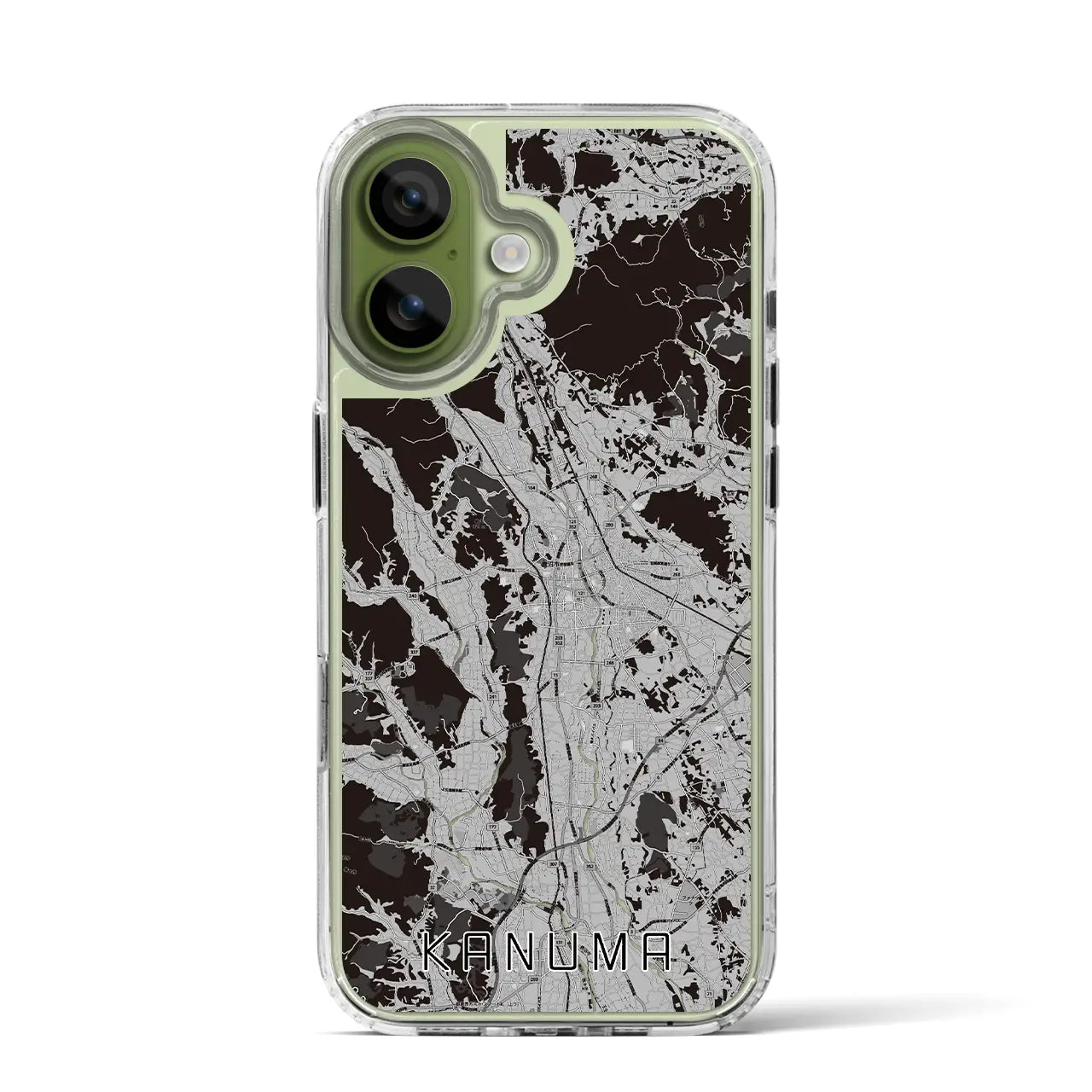 【鹿沼（栃木県）】地図柄iPhoneケース（MagSafeタイプ）