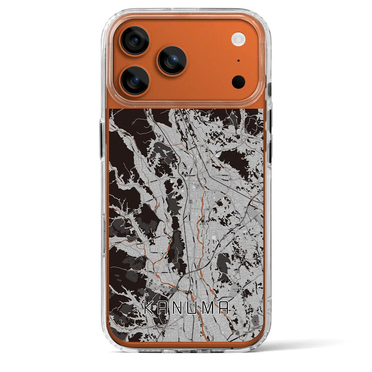 【鹿沼（栃木県）】地図柄iPhoneケース（MagSafeタイプ）