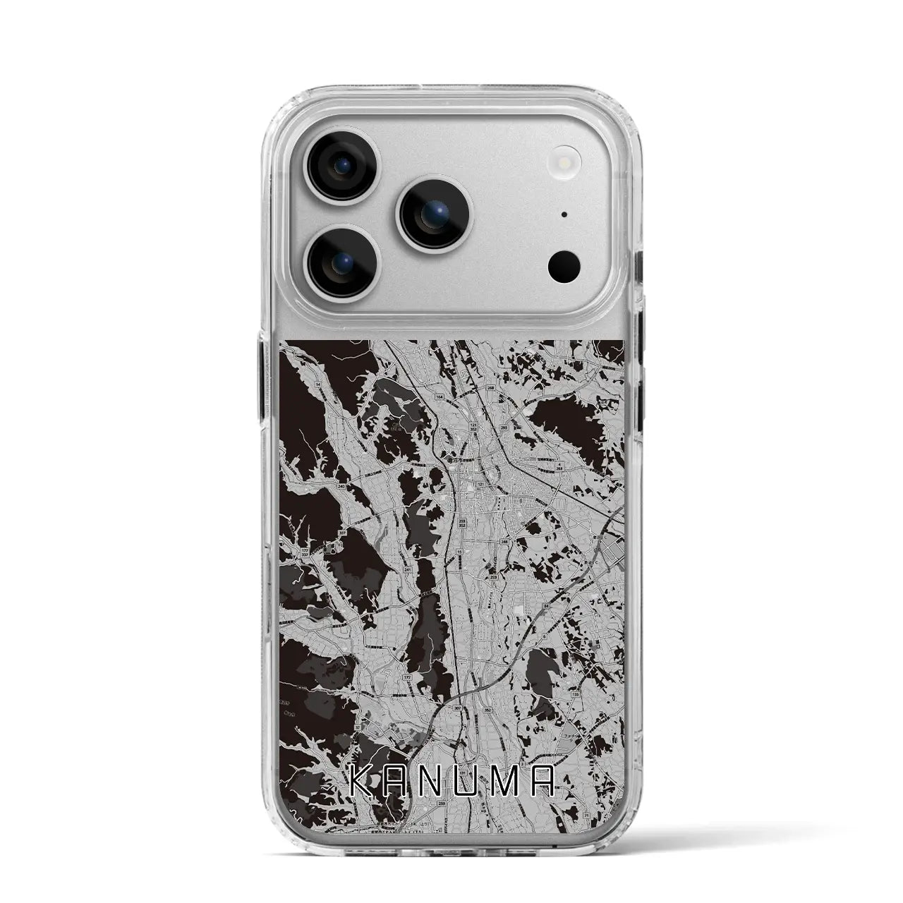 【鹿沼（栃木県）】地図柄iPhoneケース（MagSafeタイプ）