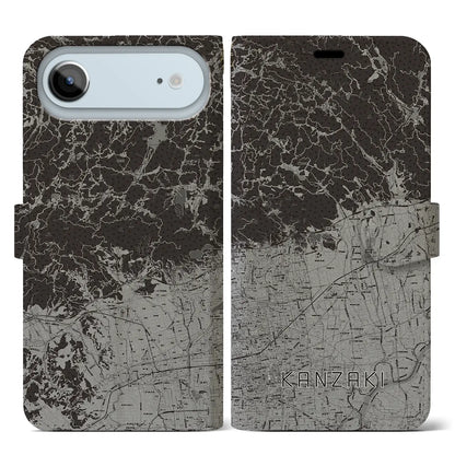 【神埼（佐賀県）】地図柄iPhoneケース（手帳タイプ）