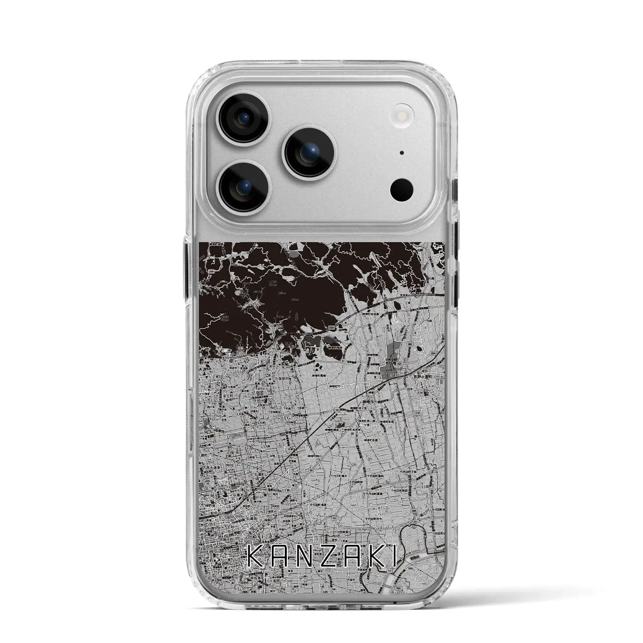 【神埼（佐賀県）】地図柄iPhoneケース（MagSafeタイプ）