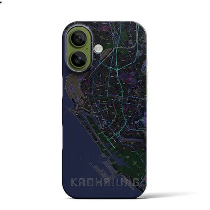 【高雄（台湾）】地図柄iPhoneケース（バックカバータイプ）