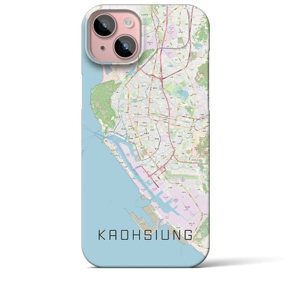 【高雄（台湾）】地図柄iPhoneケース（バックカバータイプ）