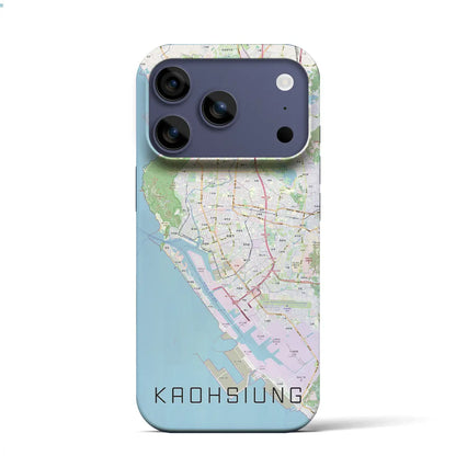 【高雄（台湾）】地図柄iPhoneケース（バックカバータイプ）