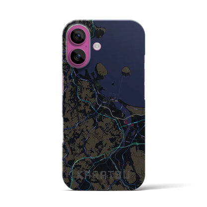 【唐津（佐賀県）】地図柄iPhoneケース（バックカバータイプ）