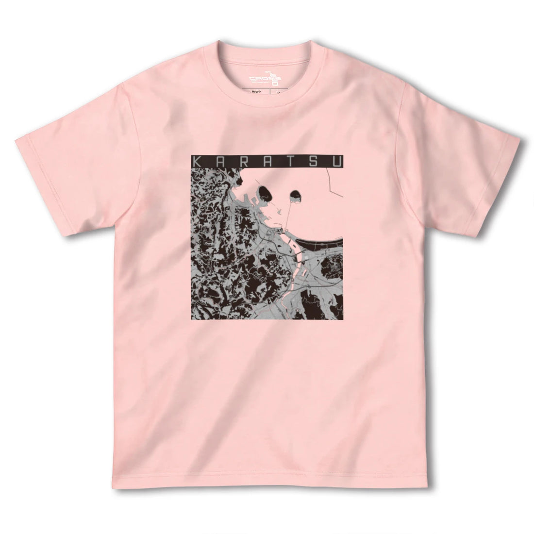 【唐津(佐賀県)】地図柄ヘビーウェイトTシャツ