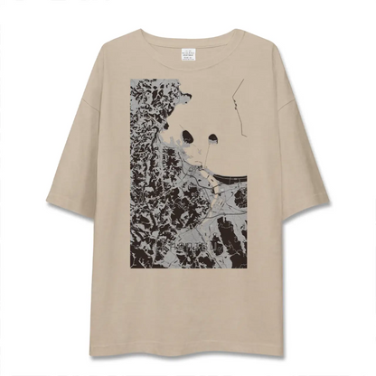 【唐津（佐賀県）】地図柄ビッグシルエットTシャツ