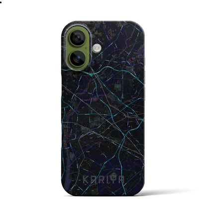 【刈谷（愛知県）】地図柄iPhoneケース（バックカバータイプ）