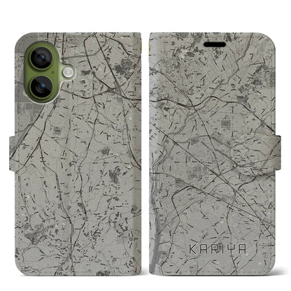 【刈谷（愛知県）】地図柄iPhoneケース（手帳タイプ）