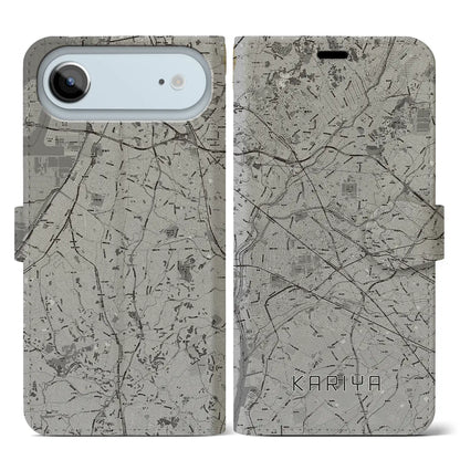 【刈谷（愛知県）】地図柄iPhoneケース（手帳タイプ）