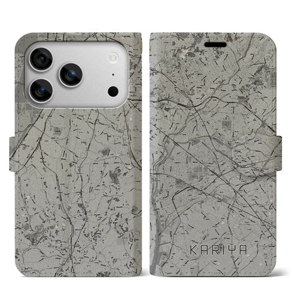 【刈谷（愛知県）】地図柄iPhoneケース（手帳タイプ）