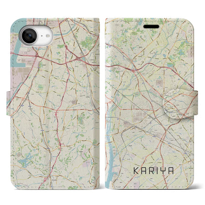 【刈谷（愛知県）】地図柄iPhoneケース（手帳タイプ）