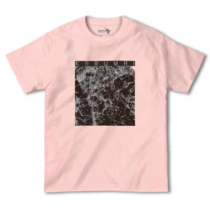 【軽米（岩手県）】地図柄ヘビーウェイトTシャツ