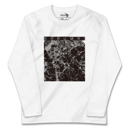 【軽米（岩手県）】地図柄ロングスリーブTシャツ