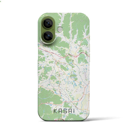 【加西（兵庫県）】地図柄iPhoneケース（バックカバータイプ）