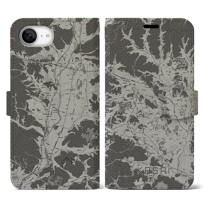 【加西（兵庫県）】地図柄iPhoneケース（手帳タイプ）