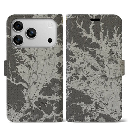 【加西（兵庫県）】地図柄iPhoneケース（手帳タイプ）