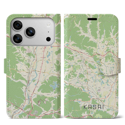 【加西（兵庫県）】地図柄iPhoneケース（手帳タイプ）