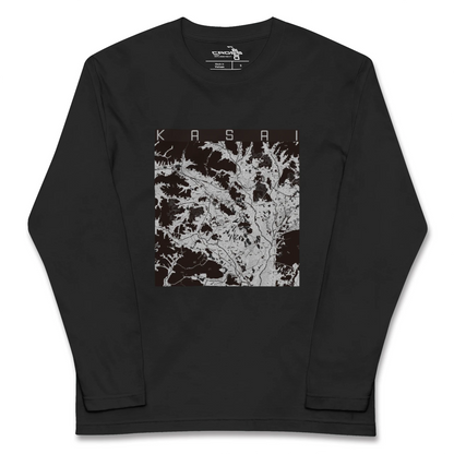 【加西（兵庫県）】地図柄ロングスリーブTシャツ