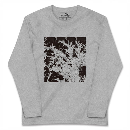 【加西（兵庫県）】地図柄ロングスリーブTシャツ