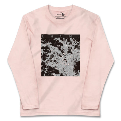 【加西（兵庫県）】地図柄ロングスリーブTシャツ