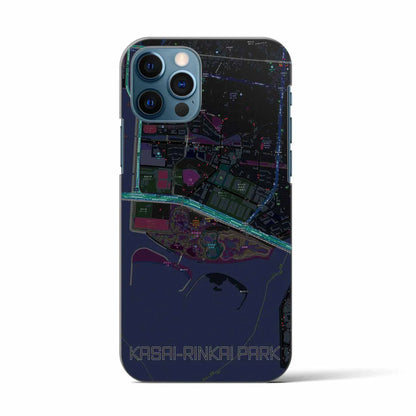 【葛西臨海公園（東京都）】地図柄iPhoneケース（バックカバータイプ）