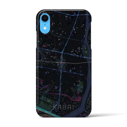 【葛西（東京都）】地図柄iPhoneケース（バックカバータイプ）