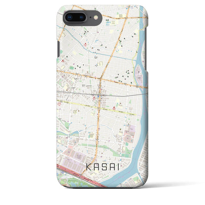 【葛西（東京都）】地図柄iPhoneケース（バックカバータイプ）