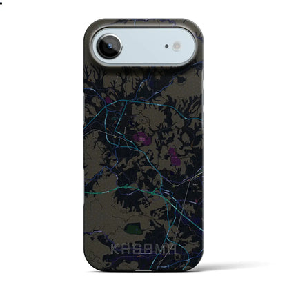 【笠間（茨城県）】地図柄iPhoneケース（バックカバータイプ）