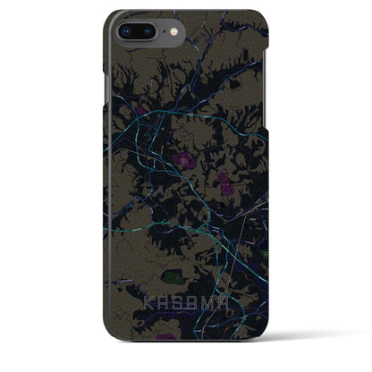 【笠間（茨城県）】地図柄iPhoneケース（バックカバータイプ）