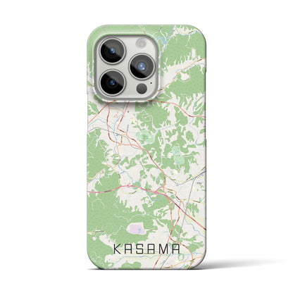 【笠間（茨城県）】地図柄iPhoneケース（バックカバータイプ）