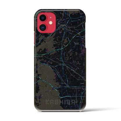 【香芝（奈良県）】地図柄iPhoneケース（バックカバータイプ）