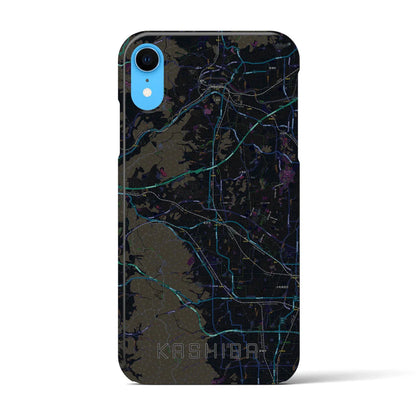 【香芝（奈良県）】地図柄iPhoneケース（バックカバータイプ）