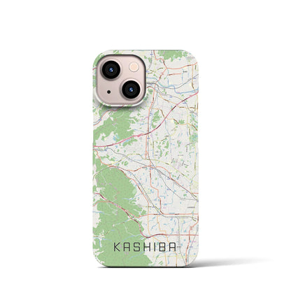 【香芝（奈良県）】地図柄iPhoneケース（バックカバータイプ）