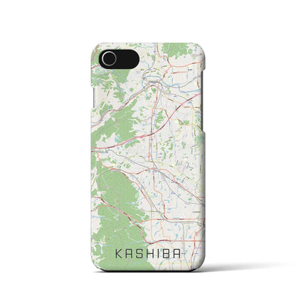 【香芝（奈良県）】地図柄iPhoneケース（バックカバータイプ）