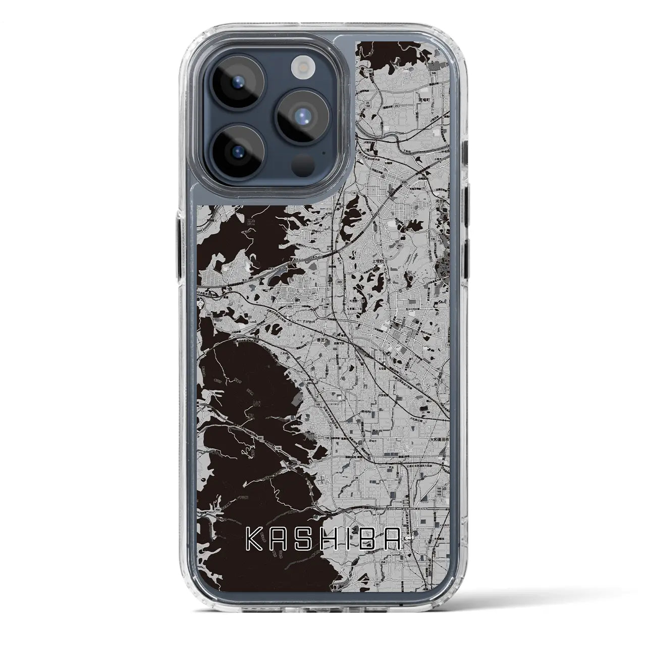 【香芝（奈良県）】地図柄iPhoneケース（MagSafeタイプ）