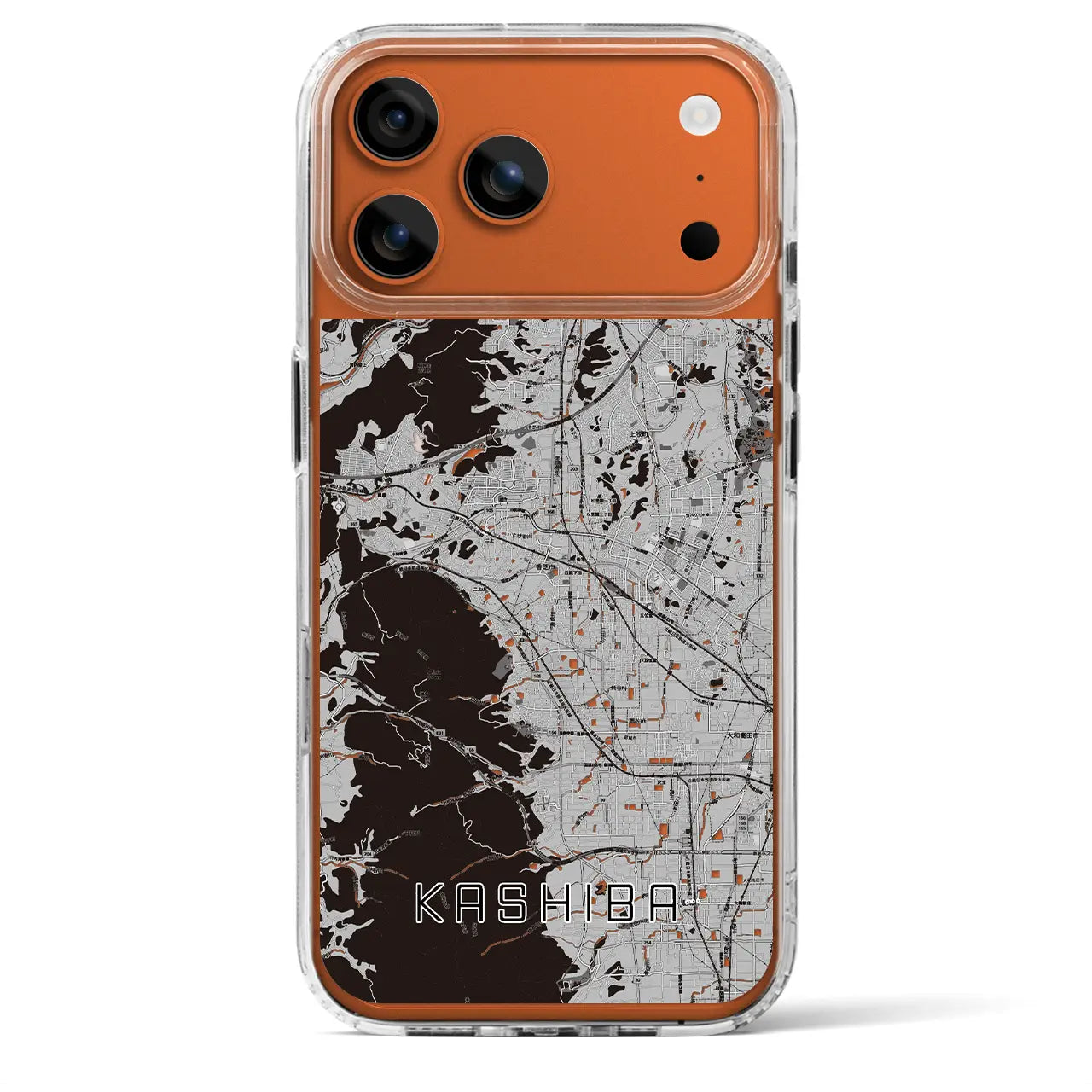 【香芝（奈良県）】地図柄iPhoneケース（MagSafeタイプ）