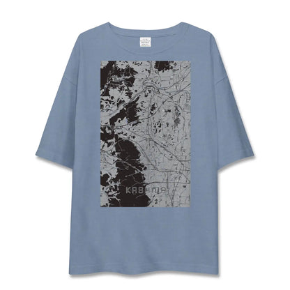 【香芝（奈良県）】地図柄ビッグシルエットTシャツ