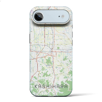 【橿原（奈良県）】地図柄iPhoneケース（バックカバータイプ）