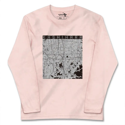 【橿原（奈良県）】地図柄ロングスリーブTシャツ