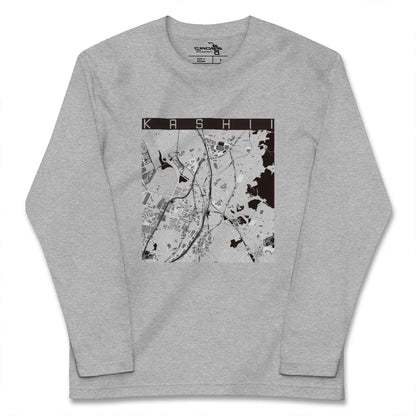 【香椎（福岡県）】地図柄ロングスリーブTシャツ