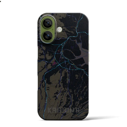 【鹿島（佐賀県）】地図柄iPhoneケース（バックカバータイプ）