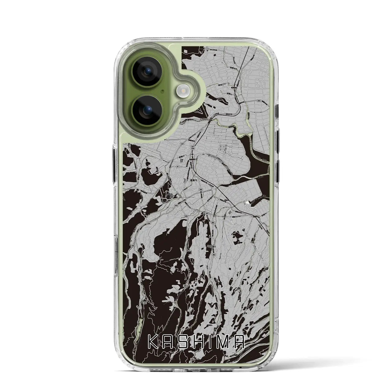 【鹿島（佐賀県）】地図柄iPhoneケース（MagSafeタイプ）