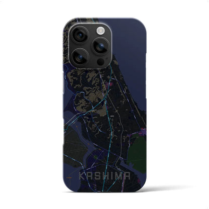 【鹿島（茨城県）】地図柄iPhoneケース（バックカバータイプ）