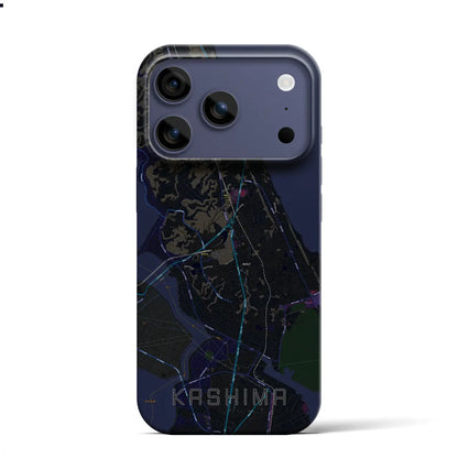 【鹿島（茨城県）】地図柄iPhoneケース（バックカバータイプ）