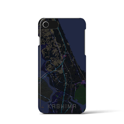 【鹿島（茨城県）】地図柄iPhoneケース（バックカバータイプ）